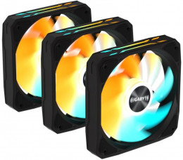 Gigabyte EZ Chain RVS Fan 120 3pcs Black (GP-GBT EZRVSFAN1203)