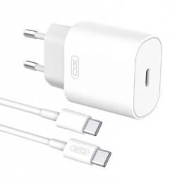 XO L91 25W TYPE-C fast charger Білий
