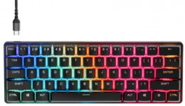 SteelSeries Apex Pro Mini Gen 3 OmniPoint 3.0 ENG/UKR USB Black (64913)
