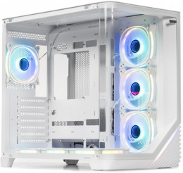 QUBE MIRAGE 7ARGB White with window (MIRAGE_GWNU3)