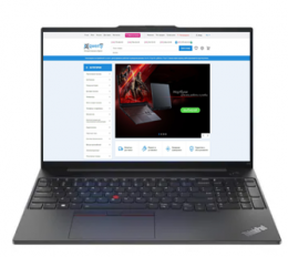 Lenovo ThinkPad E16 Gen 1 (21JN0040US) Graphite Black EU