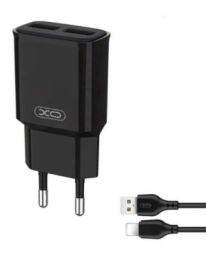 XO L92C dual 2.4A Charger with Lightning cable
