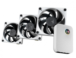 HYTE THICC FP12 3 Pack with controller NP50 (FAN-HYTE-FP12-BW-3NP)