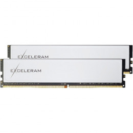 EXCELERAM Black&White White Sark DDR4 3200MHz 16GB Kit 2x8GB (EBW4163222AD)