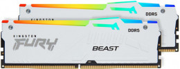 Kingston FURY (ex. HyperX) Beast RGB XMP DDR5 White 2x16GB (KF568C34BWAK2-32)