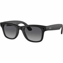 Ray-Ban Meta Wayfarer Matte Black Frame Graphite Lenses (RW4006 601ST3 50-22)