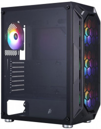 1stPlayer X6-BK-4F1 Black with window