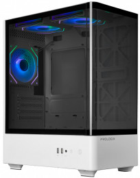 ProLogix Lumi GM-01AW Glass White with window