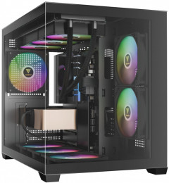 Gamdias Aura GC10M V2 ARGB Black with window (4711514503159)