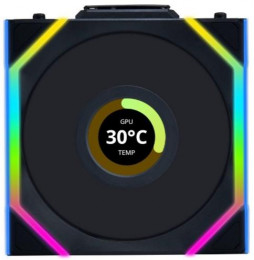 Lian-Li Uni Fan SL Wireless LCD 120 Reverse Black (G99.12RSLLCD1W1B.00)