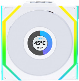 Lian-Li Uni Fan SL Wireless LCD 120 Reverse White (G99.12RSLLCD1W1W.00)