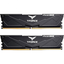 TEAM T-Force Vulcan Black DDR5 6000MHz 32GB Kit 2x16GB (FLBD532G6000HC38JDC01)