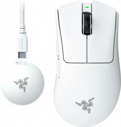 Razer DeathAdder V4 Pro Wireless White (RZ01-05330200-R3G1)