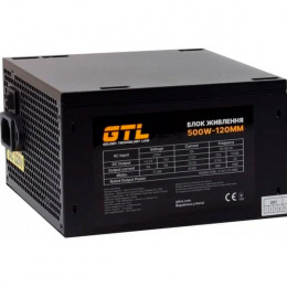 GTL Gaming Star 500W Black (GTLGS500BK)