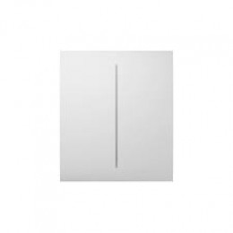 Ajax CenterButton (2-gang) whi