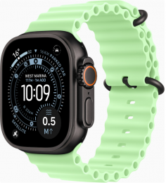 Apple Watch Ultra 3 GPS + Cellular 49mm Black Tit. Case w. Neon Green O. Band (MF254+MGCL4)