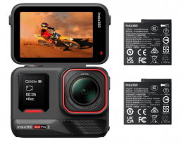 Insta360 Ace Pro 2 Action Camera Battery Bundle EU