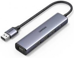 UGREEN 4-Port USB 3.0 Hub Space Gray (20805)
