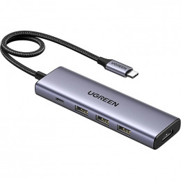 UGREEN CM511 5-in-1 USB-C Multifunction Adapter (15597)