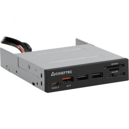 Chieftec 3.5 2xUSB3.2/2xType-C/1xPD3.0/1xQC3.0 USB (CRD-908H)