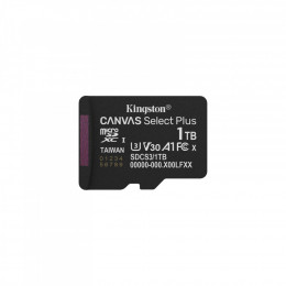 Kingston 1TB microSDXC class 10 UHS-I U3 V30 A1 Canvas Select Plus (SDCS3/1TBSP)