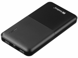 Sandberg 10000mAh, Saver, USB-C, Micro-USB, output: USB-A*2 Total 5V/2.4A (320-34)