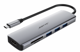 6-в-1 USB-C хаб Boyye FrimeCom UC-602