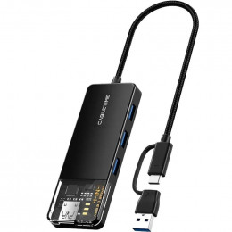 CABLETIME USB Type C- 4 Port USB 3.0 0.15 м (CB03B)