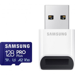 Samsung 128GB microSDXC calss 10 UHS-I V30 Pro Plus (MB-MD128SB/WW)