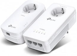TP-Link Powerline TL-WPA8631PKIT (TL-WPA8631P + TL-PA8010P) AC1200 AV1300 3xGE MESH plug (TL-WPA8631PKIT)