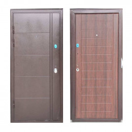 ТД Аляска-888 2050х960 мм Коричневый/Дyб тёмный левая