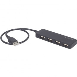 Gembird USB 2.0 4 ports black (UHB-U2P4-06)