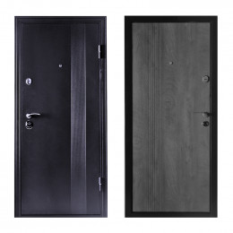 Входная дверь М-56 2050х960 мм Серый правая