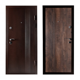 Входная дверь ТД™ М-58 1900х960 мм Бронза/Дуб правая