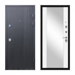 Входная дверь ТД™ М-78 2050х960 мм Серый/Белый мат правая