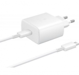 Samsung Fast Charging Type-C 45W White (EP-TA845XWEGRU)