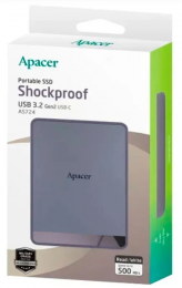 APACER AS724 1TB USB 3.2 Gen.2 Type-C Mauve (AP1TBAS724M-1)