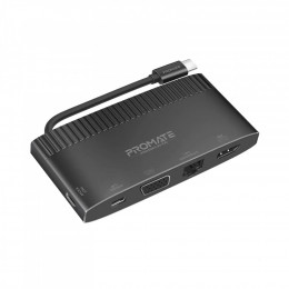 Promate USB Hub 6 ports mediahub-c6.black (mediahub-c6.black)
