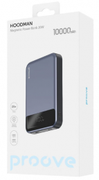 Proove Hoodman Magnetic 20W 10000mAh Black (PBH120010001)