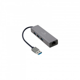 USB-A to Gigabit Ethernet, 3 Ports USB 3.1 Gen1 Cablexpert (A-AMU3-LAN-01)
