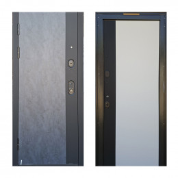 Входная дверь ТД™ М-78 2050х960 мм Бетон/Белый левая