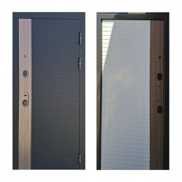 Входная дверь ТД™ М-99 2050х960 мм Бетон/Белый правая