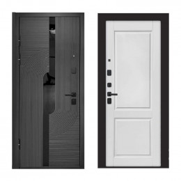 Входная дверь ТД™ MM8007 2050х860 мм Графит/Белый левая