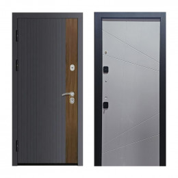 Входная дверь ТД™ MM8011 2050х860 мм Графит/Белый левая