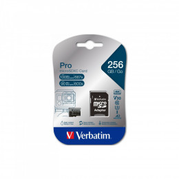 Verbatim 256GB microSDXC class 10 UHS-III PRO (47045)