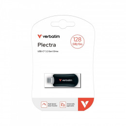 Verbatim 128GB Plectra Black USB-C (30225)