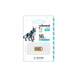 Wibrand 16GB lynx Gold USB 2.0 (WI2.0/LY16M2G)