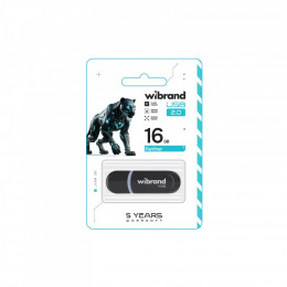 Wibrand 16GB Panther Black USB 2.0 (WI2.0/PA16P2B)