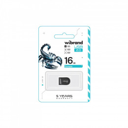 Wibrand 16GB Scorpio Black USB 2.0 (WI2.0/SC16M3B)