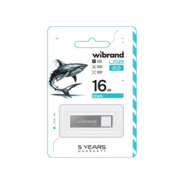 Wibrand 16GB Shark Silver USB 2.0 (WI2.0/SH16U4S)